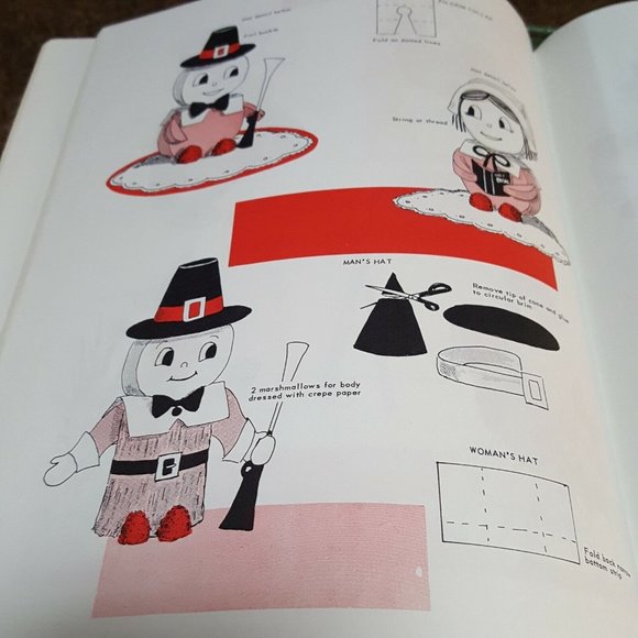 1962 Pack-O-Fun Fun with Marshmallows Children Craft Idea Book Almost 200 Favors - Picture 5 of 8